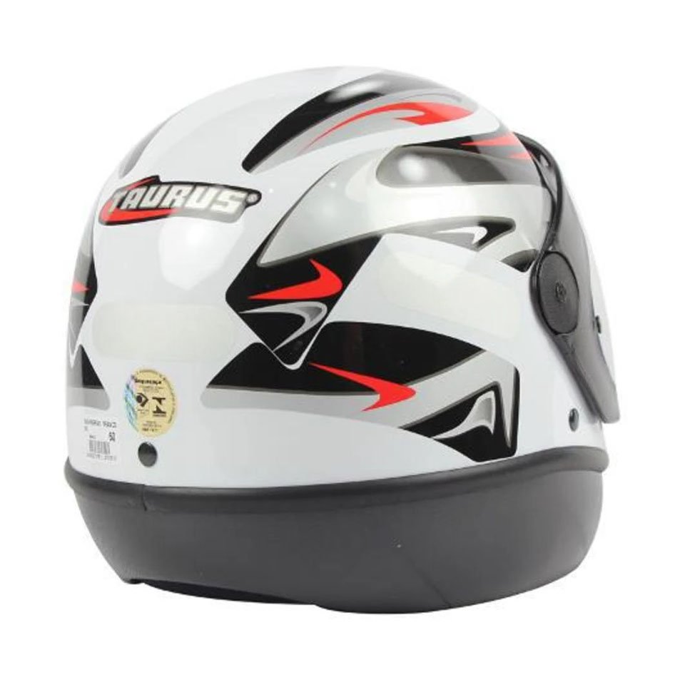 Capacete Taurus San Marino Branco Angels Moto