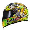 Capacete LS2 FF358 Rapid Alex Barros Réplica