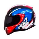 Capacete Shiro SH881 Motegi Vermelho/Azul