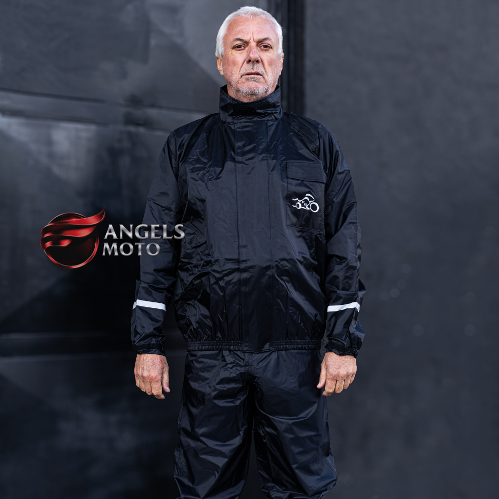 Conjunto Chuva Passo Bom Preto