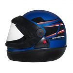 Capacete Taurus San Marino Azul Titanium