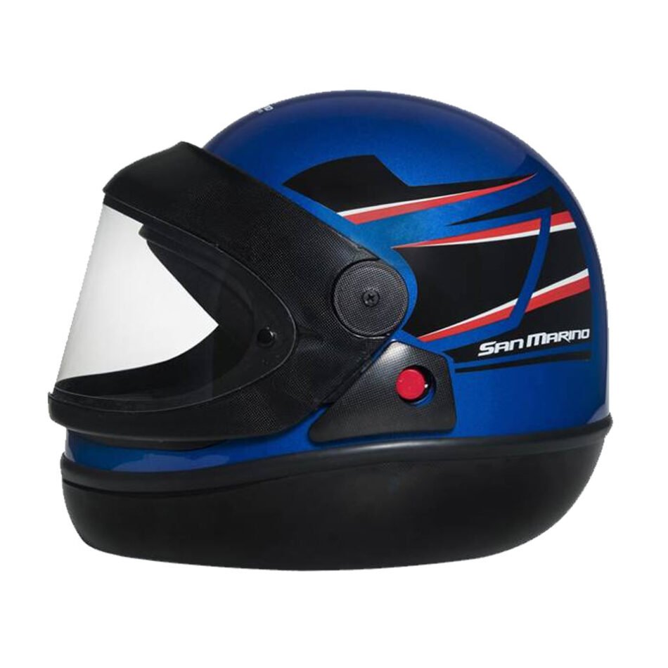 Capacete Taurus San Marino Azul Titanium