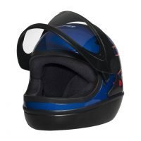 Capacete Taurus San Marino Azul Titanium 3