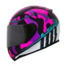 Capacete LS2 FF353 Rapid Bravado Pink Camo