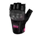 Luva X11 Blackout 1/2 Dedo Feminina