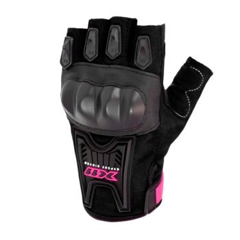 Luva X11 Blackout 1/2 Dedo Feminina
