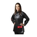Conjunto Chuva Alba PVC Europa Preta Feminina