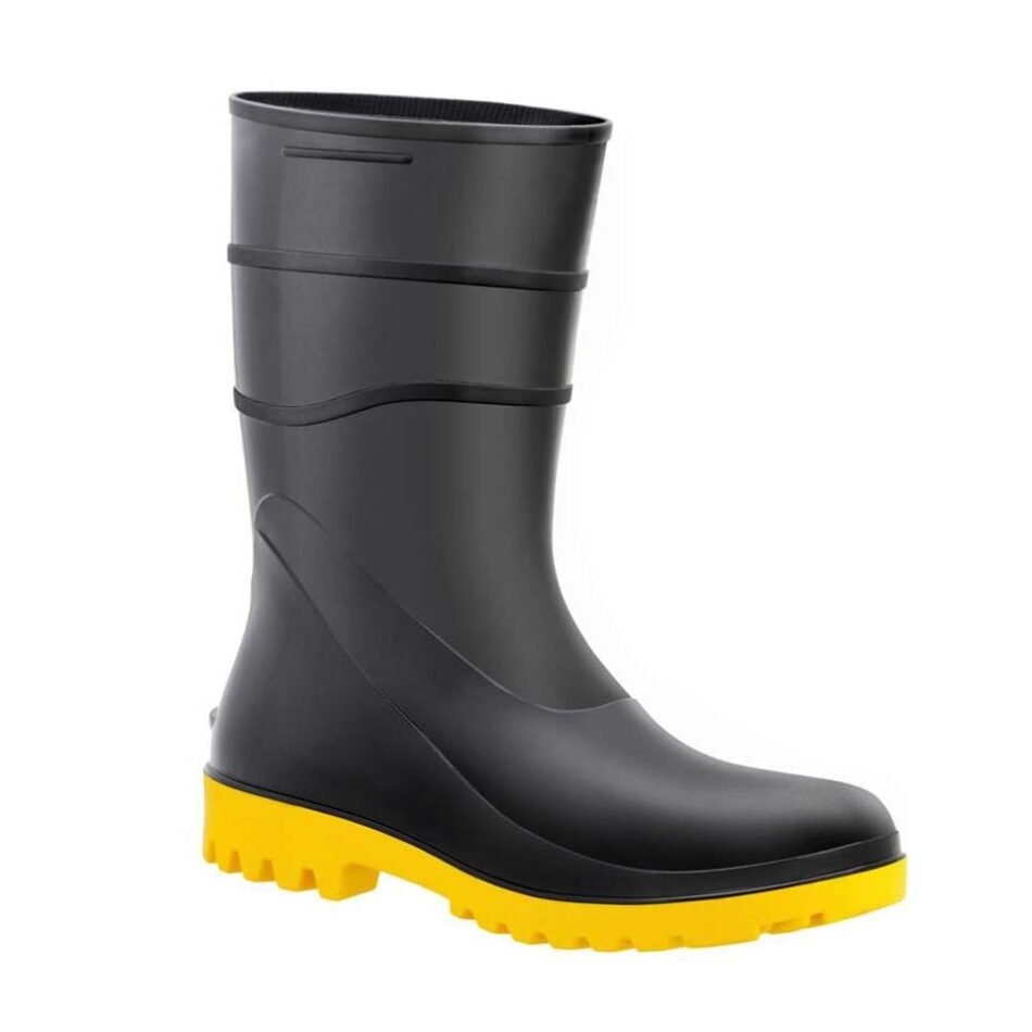 Bota Bracol PVC Solado Amarelo