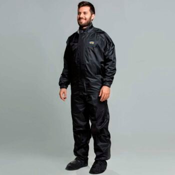 Conjunto Chuva California Nylon Preto