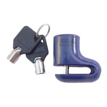 Cadeado Disco Pequeno KGA Azul