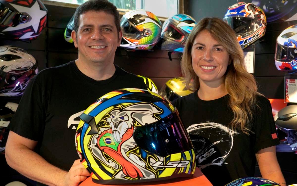 Confira agora o novo capacete LS2 Alex Barros