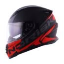 Capacete Norisk FF302 Manty Matte Black Red