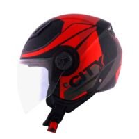 Capacete-Norisk-Orion-City-Matte-Black-Red