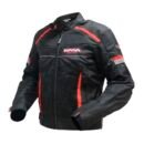 Jaqueta Nasa Race Way Preta Vermelha