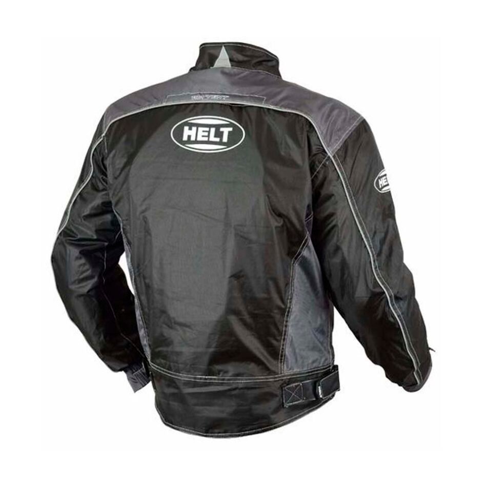 Jaqueta Helt Comfort Nylon Preta Cinza