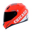 Capacete Norisk Ff391 Chicago Bulls Vermelho