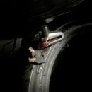 Cadeado Disco Pequeno KGA Com Guarda Pó Cromado