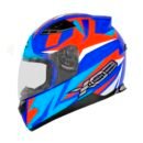 Capacete EBF E0X Colors Azul Twister