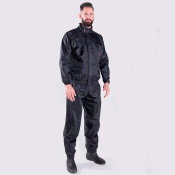 Conjunto Chuva Piracapas Confort Masc Vermelho Nylon