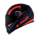 Capacete LS2 FF358 Sigma Matte Black Fluo Orange