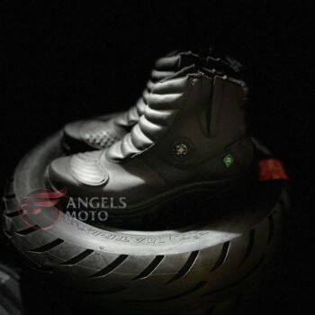 Bota Motocicle Elástico 16600 Com Protetor Preta