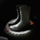 Bota Steitz Couro Preta Com Protetor