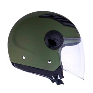 Capacete LS2 OF562 Airflow Monocolor Matte Military Grenn