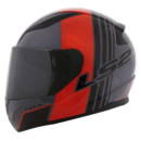 Capacete LS2 FF353 Rapid Multiply Grey Orange Black