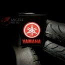 Carteira Porta Documento Motociclista Yamaha Vermelho Cinza