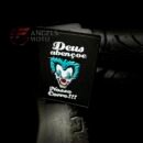 Carteira Porta Documento Motociclista Deus Abençoe Nosso Corre Coringa