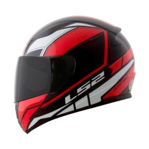 Capacete LS2 FF353 Rapid Infinity Black Red White