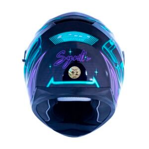 Capacete LS2 FF320 Stream Synth Black Green