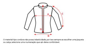 Jaqueta Texx New Strike V2 Ld Feminina Preta E Vermelha