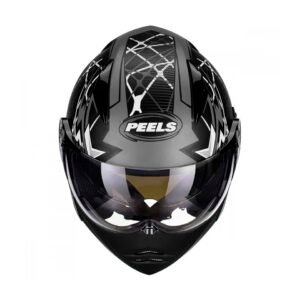 Capacete Peels Mirage Star Preto Fosco Grafite