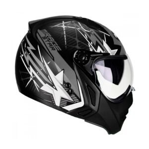 Capacete Peels Mirage Star Preto Fosco Grafite