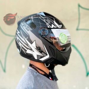 Capacete Peels Mirage Star Preto Fosco Grafite