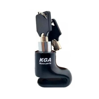 Cadeado Disco Pequeno KGA Preto