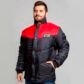 Jaqueta California Racing Tradicional Masculina Preta Vermelho