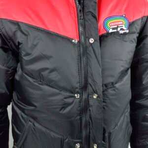 Jaqueta California Racing Tradicional Masculina Preta Vermelho
