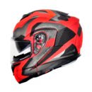 Capacete Mt Sv Atom Hibrid Matt Red