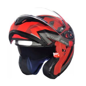 Capacete Mt Sv Atom Hibrid Matt Red