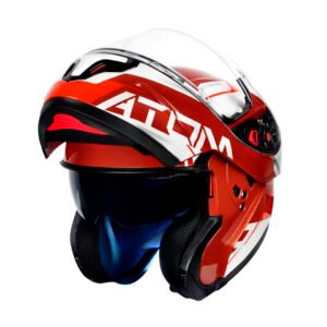 Capacete Mt Sv Atom Quark Red