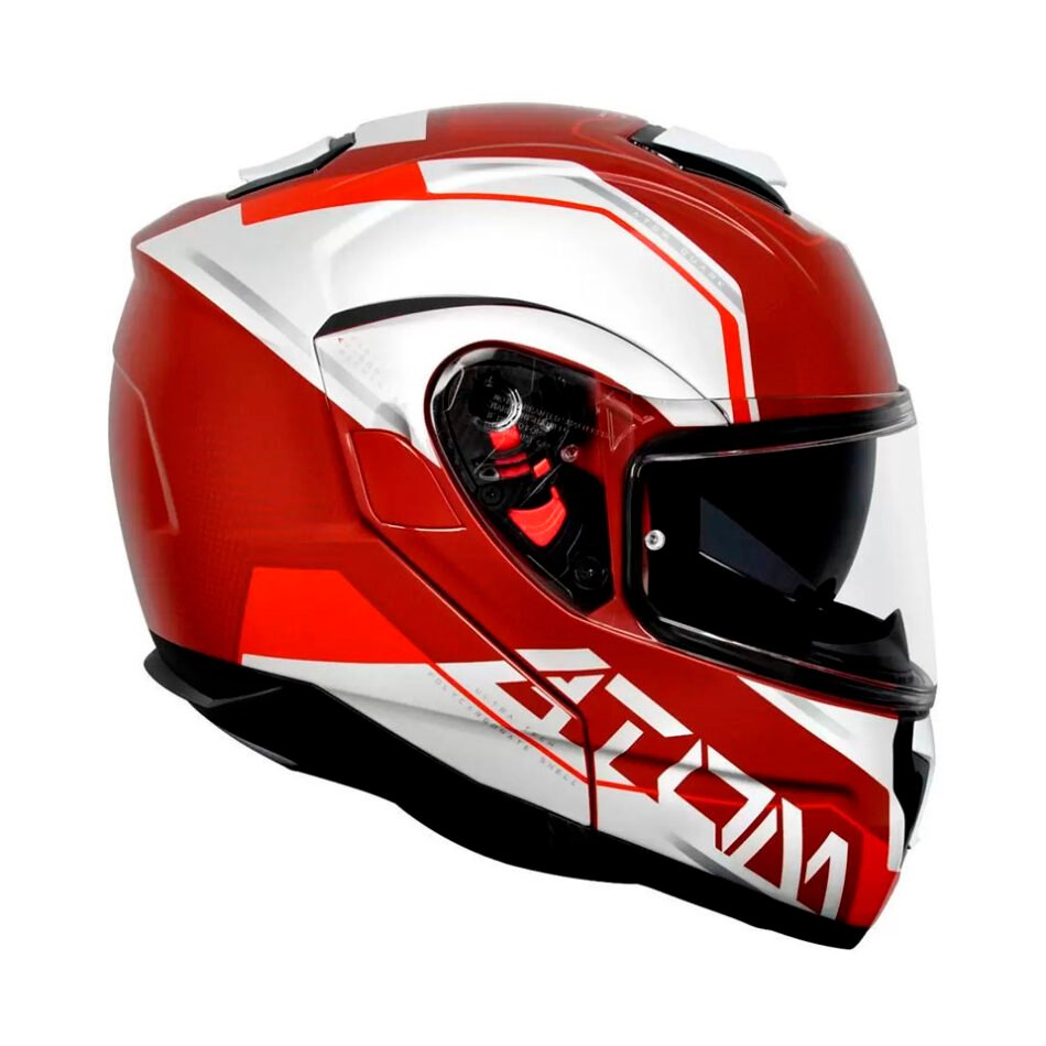 Capacete Mt Sv Atom Quark Red