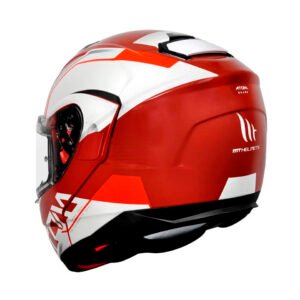 Capacete Mt Sv Atom Quark Red