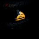 Cadeado Disco Médio Cawu Amarelo