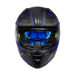 Capacete MT Revenge 2 Status Matte Black Blue