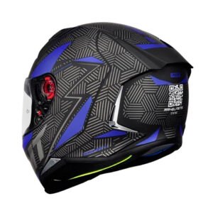 Capacete MT Revenge 2 Status Matte Black Blue