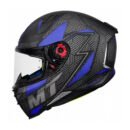 Capacete MT Revenge 2 Status Matte Black Blue