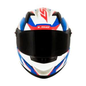 Capacete LS2 FF358 Draze White Blue Red