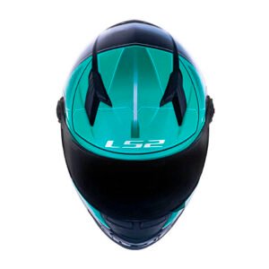 Capacete LS2 FF358 Ultra Black Green
